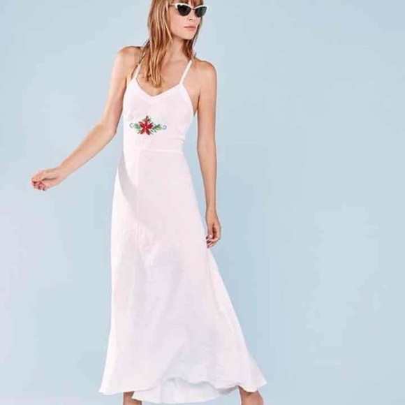 Reformation Dresses & Skirts - Reformation Shelly Embroidered Maxi Dress